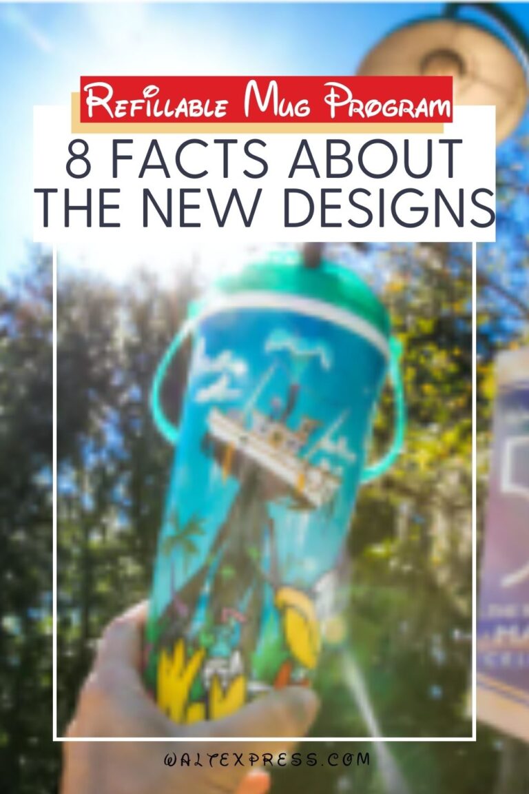 Updated: 8 Facts About the New Refillable Mug Design at Disney World