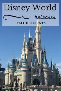 Disney World Releases FALL Discount!