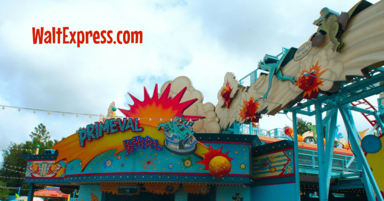 Video: Primeval Whirl at Animal Kingdom a Disney World Review
