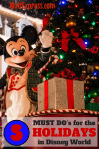 Top 5 Must-Do's for the Holidays at Disney World