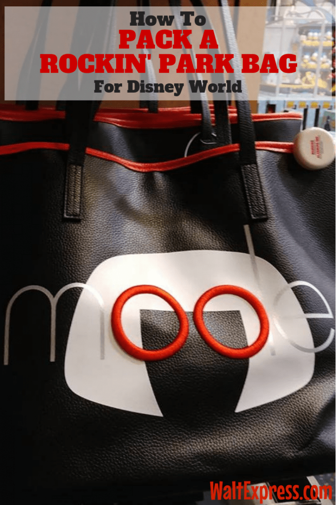 How to Pack a Rockin' Disney Park Bag!