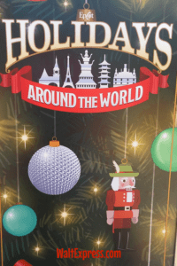 Epcot: Holidays Around the World Limited Edition Merchandise