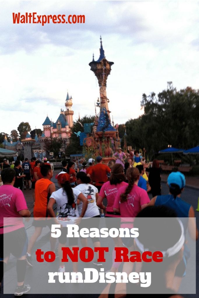 5 Reasons NOT to Race with runDisney