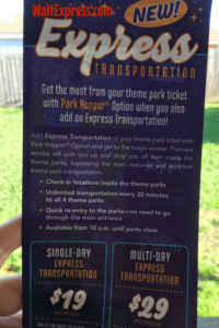 NEW Express Transportation Explained a Disney World review