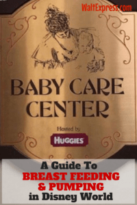 A Guide to Breastfeeding and Pumping at Disney World