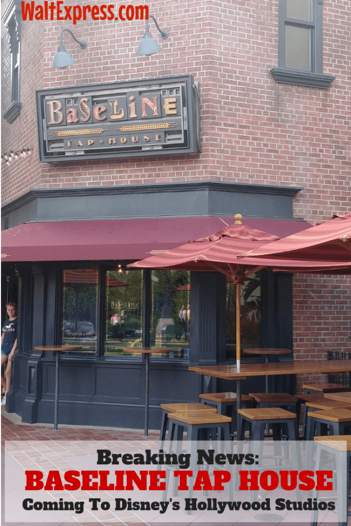 Breaking News: Baseline Tap House Coming To Hollywood Studios