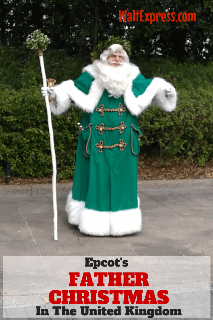 Epcot's Father Christmas In The United Kingdom
