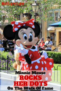 Minnie Mouse Rocks Her Dots On The Walk Of Fame