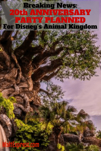 Disney's Animal Kingdom Plans 20th Anniversary Party For The Planet
