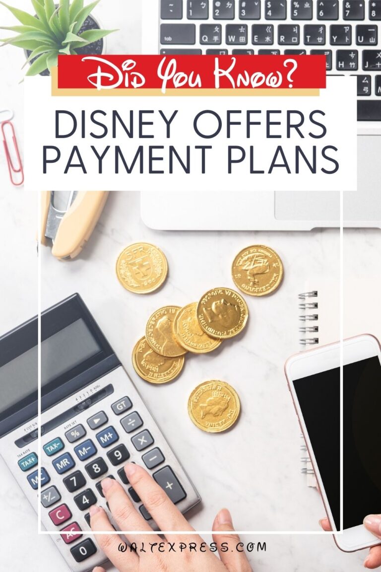 DID YOU KNOW: Disney World Offers Payment Plans For Disney Vacations