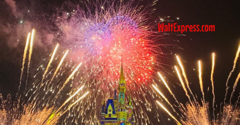 Top 5 Favorite Spots To View Disney World’s Magic Kingdom Fireworks
